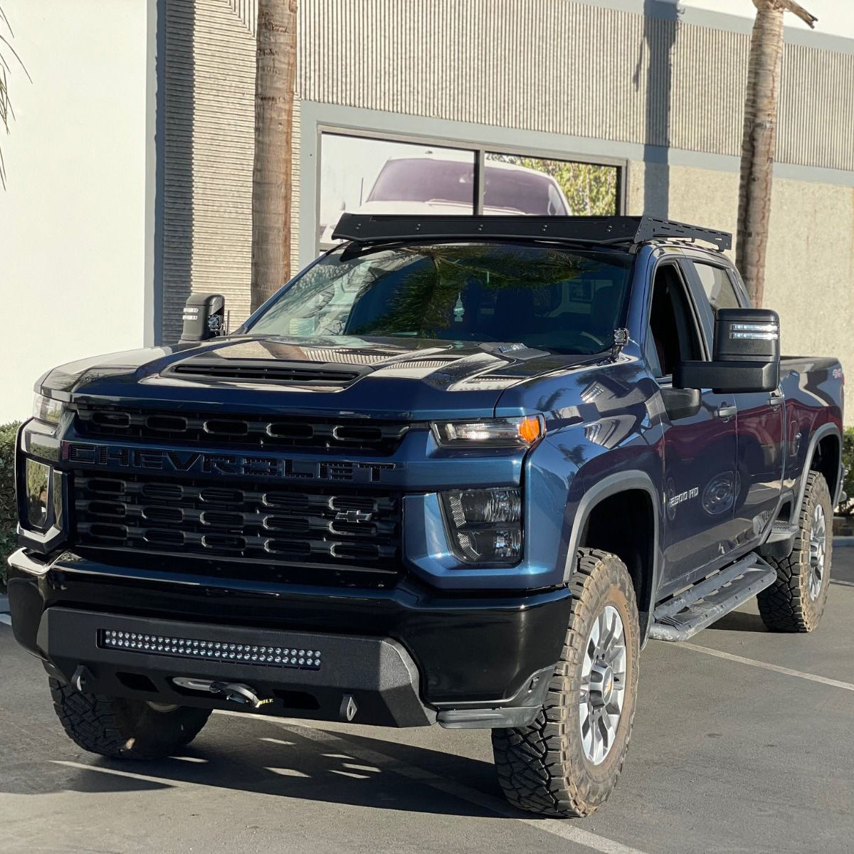 Front Chevy Silverado Bumper 2020–2023 