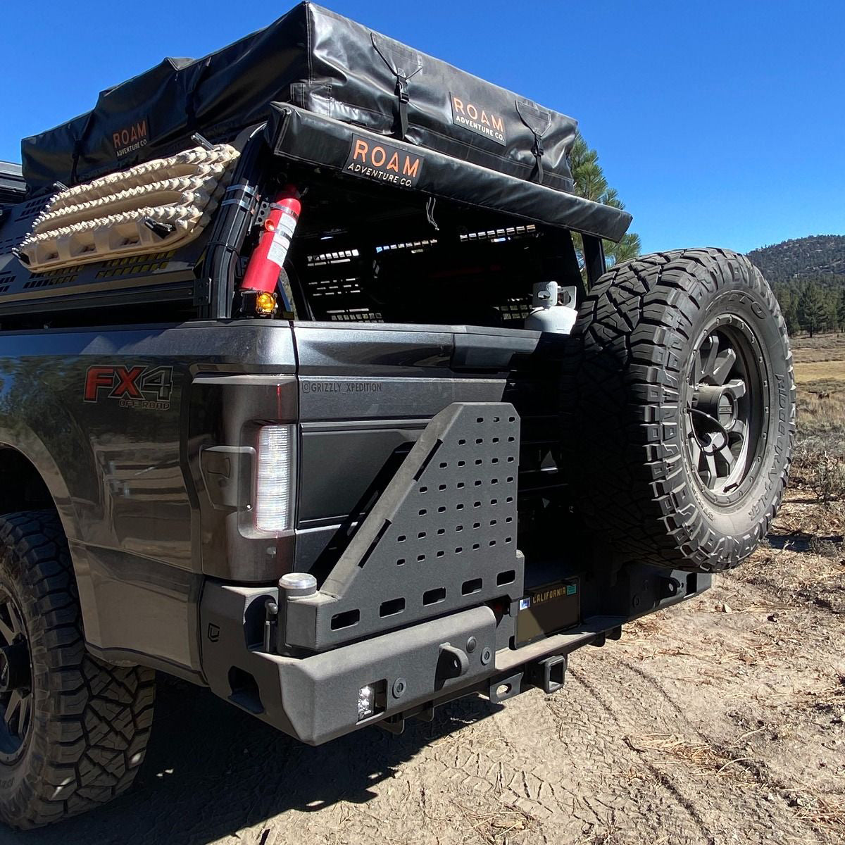 2017-2022 Ford Superduty F250-F350 Dual Swing Out Rear Bumper - Chassis Unlimited Inc. 