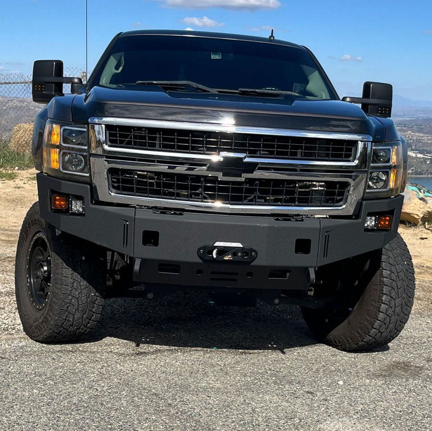 2007.5 - 2010 Chevy Silverado 2500/3500 OCTANE WINCH BUMPER Chassis Unlimited Inc. 