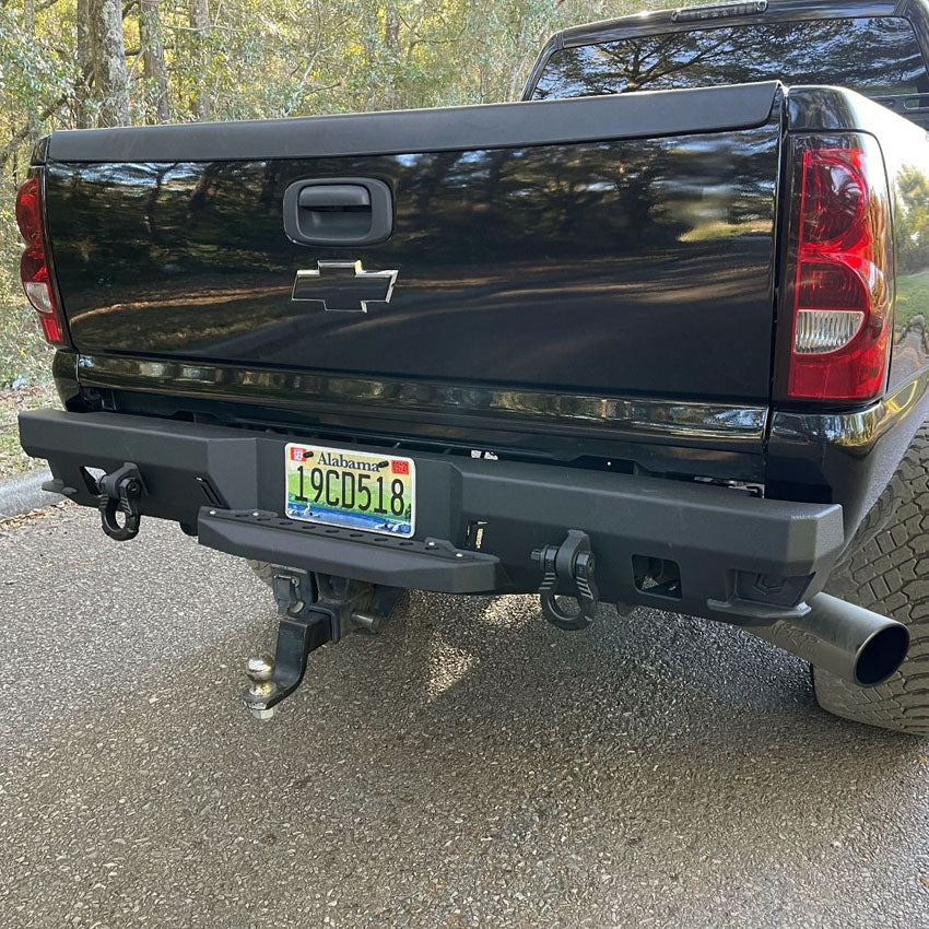 best 1999-2007 chevy silverado 1500-2500-3500 octane rear bumper