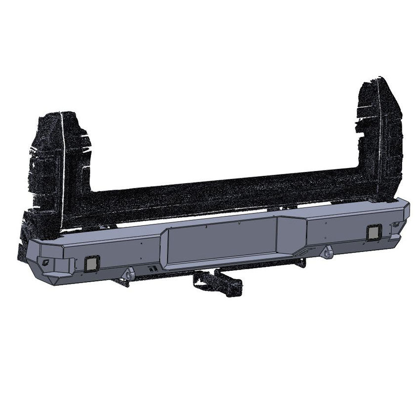 high-quality 1989-1993 dodge ram 250/350 OCTANE REAR BUMPER Chassis Unlimited Inc. 