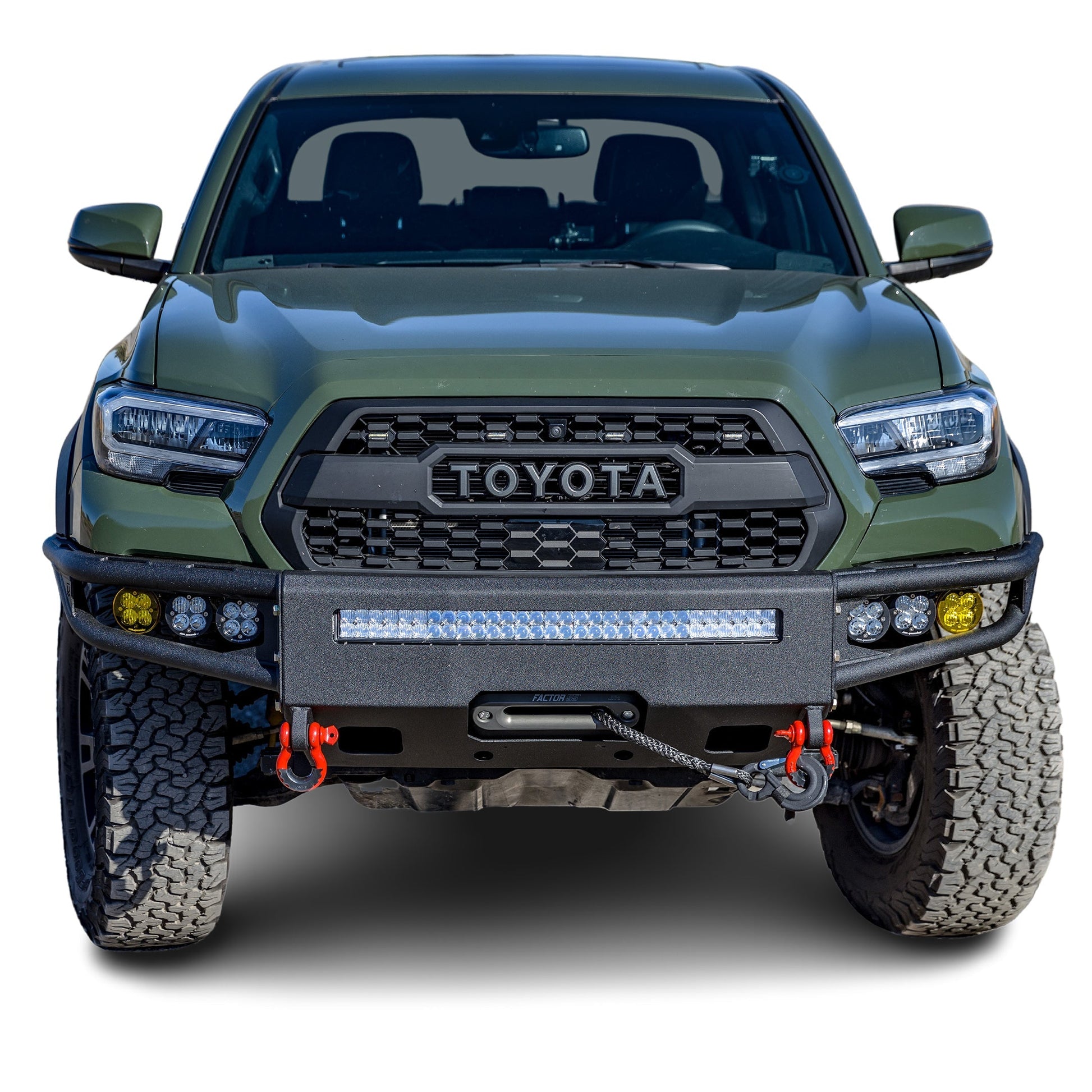 2016-2022 Toyota Tacoma Diablo front winch bumper Chassis Unlimited Inc. 