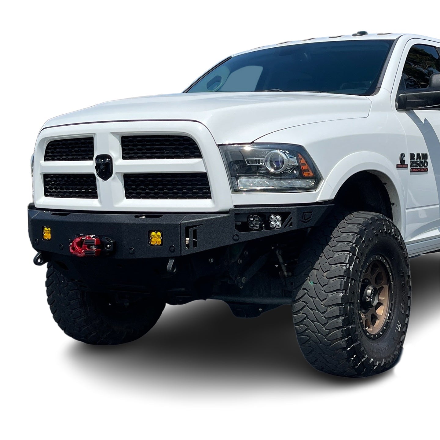 2010-2018 RAM 2500/3500 OCTANE SERIES FRONT WINCH BUMPER Motor Vehicle Parts Chassis Unlimited Inc. 