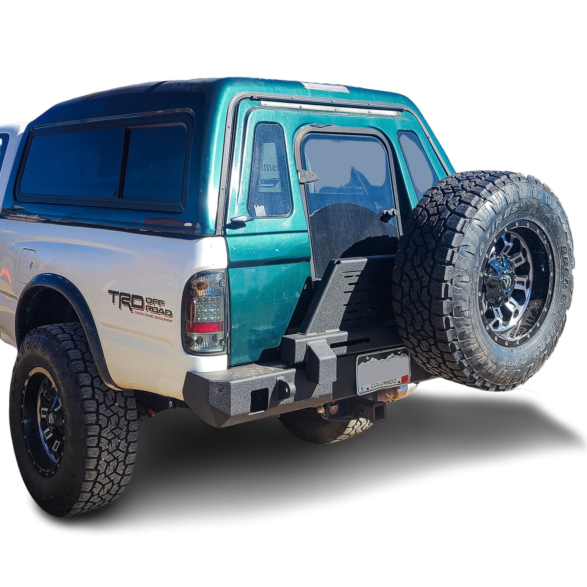 1995-2004 Toyota Tacoma Swing Out Rear Bumper by Chassis Unlimited Inc. 